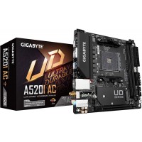 Gigabyte A520I AC AMD A520 Socket AM4 Mini-ITX Desktop Motherboard