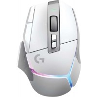 Logitech 910-006172 G502 X PLUS 25,600 DPI HERO 25K LIGHTFORCE Opto-Mechanical White USB Type-C Wireless Gaming Mouse