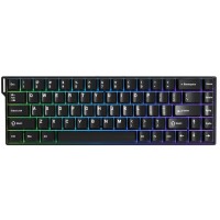 Ajazz AK680V2-ICE-ISLAND-ABS-BK-RGB-DIY-WIRED AK680 60% Compact 68-Key RGB Ice Island Switch ABS Black Wired Mechanical Gaming Keyboard