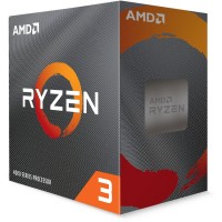 AMD 100-100000510BOX Ryzen 3 4100 4-Core 3.8GHz (4.0GHz Boost) Socket AM4 Desktop CPU