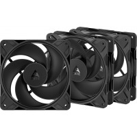 ARCTIC ACFAN00332A P12 Pro Reverse PST 120mm PWM Black Case Fan - Triple Pack