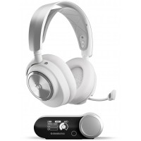 SteelSeries 61524 Arctis Nova Pro Wireless Multi-Platform White Gaming Headset