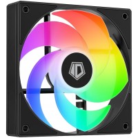 ID-COOLING AS-120-ARGB-KR AS Reversed ARGB 120mm 2000 RPM PWM Black Case Fan - Single Pack