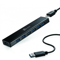 J5Create JUH377 5GBps 7-port USB 3.0 Hub 