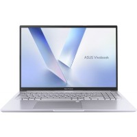 ASUS M1605NAQ-716512S0W Vivobook 16 AMD Ryzen 7 170 4.75GHz 8-Core 16" WUXGA (1920x1080) IPS Anti-Glare 16GB (8GB On-Board, 8GB SO-DIMM) DDR5-4800 512GB M.2 SSD Windows 11 Home Cool Silver Laptop