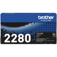 Brother TN2280 2600 Pages Black High Yield Toner Cartridge