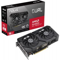 [RECERTIFIED] ASUS Radeon RX 7600 XT DUAL OC Edition DUAL-RX7600XT-O16G 16GB GDDR6 128-Bit PCIe 4.0 Desktop Graphics Card - 18 Month Warranty