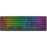 Ducky DKZE2408ST3-CPUSPDOECL1AW1 Zero 6108 Cherry MX2A Speed Silver Linear Mechanical Wireless Black RGB Gaming Keyboard