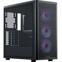 Cooler Master E502-KGNN-S00 Elite 502 ARGB Tempered Glass Steel Black ATX Mid-Tower Desktop Chassis