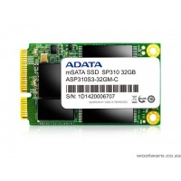 Adata ASP310S3-32GM-C SP310 32GB Full size mSATA MLC SATA 6Gb/sec SSD
