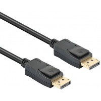 Gizzu GCPDPDP2 2.0m DisplayPort 1.4 UHBR13.5 8K60 Male to Male Black Cable 