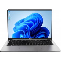 GEEKOM X14PROU5125H-321-US GeekBook X14 Pro Intel Core Ultra 5 125H 4.5GHz 14-Core 14" WQXGA+ (2880x1800) 120Hz OLED 32GB(Onboard) LPDDR5-7500MHz 1TB PCIe 4.0x4 NVMe M.2 SSD Windows 11 Pro Grey Laptop
