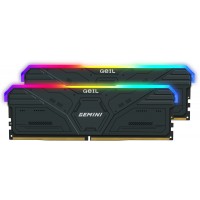 GeiL GAMSG532GB6000C38BDC GEMINI RGB AMD Edition 32GB (2x16GB) DDR5-6000 CL38 1.35V EXPO Space Grey Desktop Memory