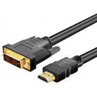 Gizzu GCPHD18 1.8m 1080P 60Hz HDMI TO DVI-D Cable