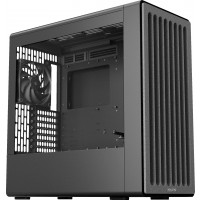 HAVN HVN-CA-BF360-04 BF 360 Flow Tempered Glass Black SGCC Steel E-ATX Mid Tower Desktop Chassis