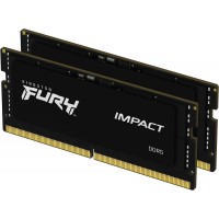 Kingston KF556S40IBK2-32 Fury Impact 32GB (2x16GB) DDR5-5600MHz CL40 1.1V SO-DIMM Notebook Memory