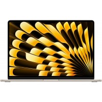Apple MDVF4ZE/A MacBook Air 15 M5 10-Core 15.3" WQXGA+ (2880x1864) Liquid Retina IPS 24GB (On-Board) LPDDR5X 10-Core GPU 1TB SSD macOS 26 Tahoe Starlight Laptop