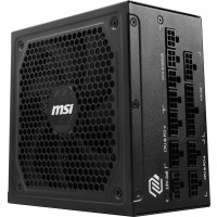 MSI MAG A1000GL PCIE5 1000W 80 Plus Gold Fully Modular Black PCIe 5.1 ATX 3.1 Desktop Power Supply