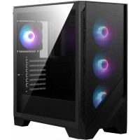 MSI MAG FORGE 320R AIRFLOW ARGB Tempered Glass Steel Mesh Black ATX Mid-Tower Desktop Chassis