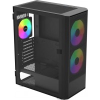 Montech X2 Plus Tempered Glass Black ATX Mid Tower Desktop Chassis