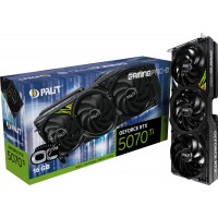 Palit GeForce RTX 5070 Ti GamingPro-S OC NE7507TS19T2-GB2031U 16GB GDDR7 256-Bit PCIe 5.0 Desktop Graphics Card