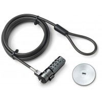 RCT NL-N04KA 1.8m 4-Digit Secure Wedge Reinforced Steel Security Cable