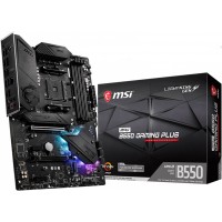 MSI MPG B550 GAMING PLUS AMD AM4 Socket B550 ATX Desktop Motherboard
