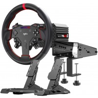 PXN PXN-VD6BUNDLEABT VD6 PD-HM Z9 Clamp Direct Drive Sim Racing Wheel, Clamp & Pedal Kit