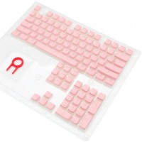 Redragon RD-A130-P Scarab 104-Key Semi-Transparent Pink Mechanical Keycap Set