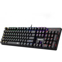 Redragon K671 104-Key Full-Size RGB Red Hot-Swap Switch Black Wired Mechanical Gaming Keyboard