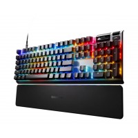 Steelseries 64660 Apex Pro Gen 3 ARGB Omnipoint 3.0 HyperMagnetic Switch Black Wired Gaming Mechanical Keyboard