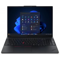 Lenovo 21SR005EZA ThinkPad E16 G3 Intel Core Ultra 5 225U 4.8Ghz 12-Core 16" WUXGA (1920x1200) IPS Anti-Glare 16GB (1x16GB) DDR5-5600 512GB M.2 SSD Windows 11 Pro Black Laptop