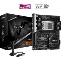 ASRock TRX50WS WIFI AMD Ryzen Threadripper Socket sTR5 E0-ATX Desktop Workstation Motherboard
