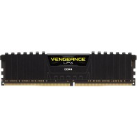 Corsair CMK8GX4M1D3000C16 Vengeance LPX 8GB (1x8GB) DDR4-3000MHz CL16 1.35V Black Desktop Memory