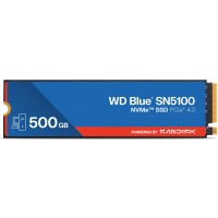 Western Digital WDS500G5B0E WD BLUE SN5100 500GB M.2 2280 PCIe 4.0 x4 NVMe Solid State Drive