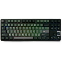 Womier QK87 Tenkeyless RGB POM Beige Switch Green Wireless Mechanical Keyboard