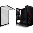 Thermaltake CA-1J7-00M1WN-01 View 37 RGB Edition Black E-ATX Mid-Tower Desktop Chassis