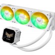 ASUS TUF Gaming LC III 360 ARGB LCD Display White Edition 360mm All-In-One Liquid CPU Cooler
