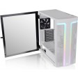 Thermaltake CA-1X4-00M6WN-00 H590 TG ARGB Tempered Glass Snow SPCC E-ATX Mid Tower Desktop Chassis