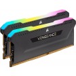Corsair CMH32GX4M2E3200C16 Vengeance RGB Pro SL 32GB (2x16GB) DDR4-3200MHz CL16 1.35V Black Desktop Memory