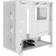 Corsair CC-9011256-WW 3000D RGB AIRFLOW Clear Tempered Glass White Steel ATX Mid-Tower Desktop Chassis