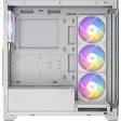 Antec CX300 RGB Elite White Clear Tempered Glass Steel ATX Mid-Tower Desktop Chassis