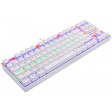 Redragon RD-K552W-RGB Kumara RGB RED Switch White Tenkeyless Mechanical Gaming Keyboard