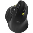 Port Connect 900719 2.4GHz & Bluetooth Wireless 1600DPI Ergonomic Trackball Mouse
