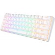 Royal Kludge RK61 60% Backlit Red Switch Wireless White Mechanical Keyboard