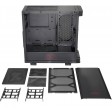 XPG Invader Tempered Glass Black Steel ATX Mid-Tower Desktop Chassis
