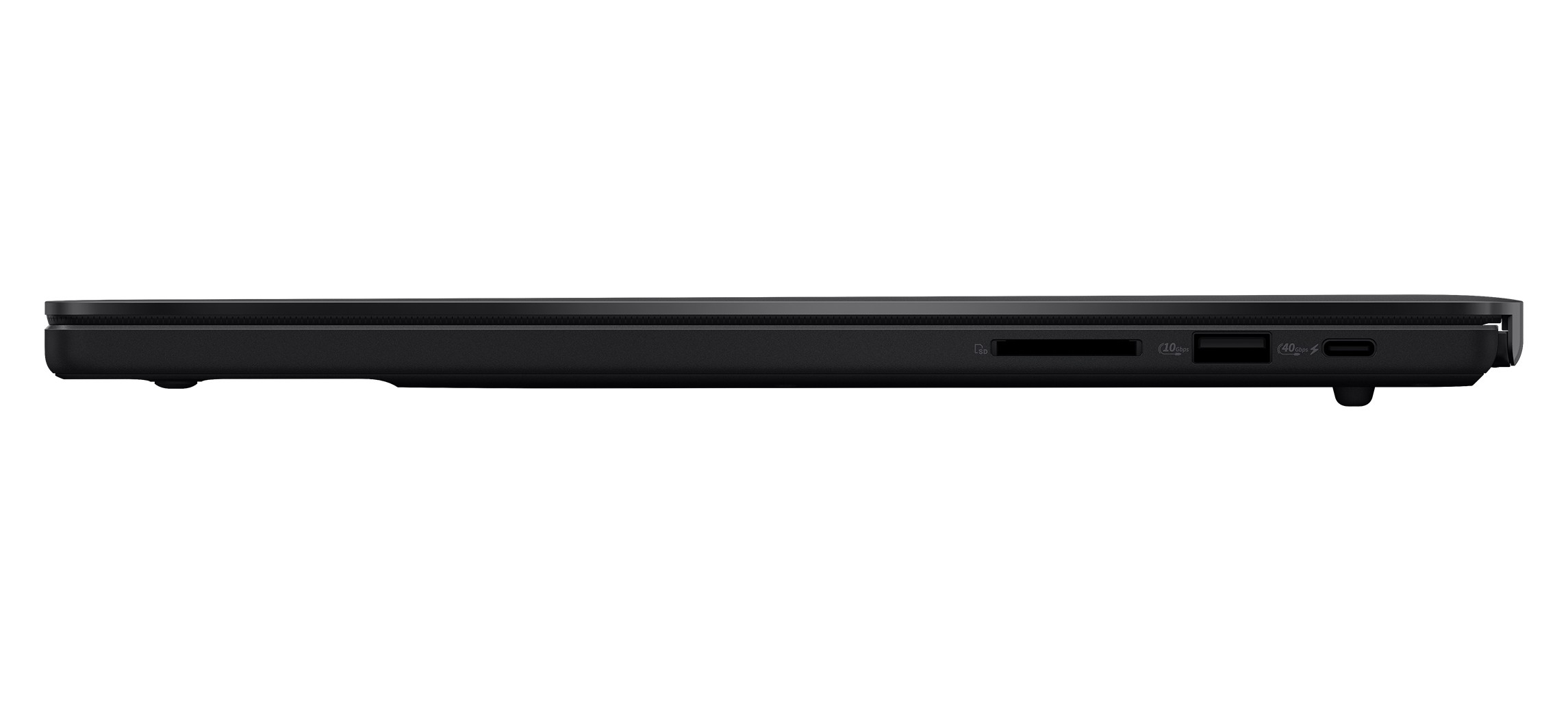 Opposite side of the ASUS ProArt P16 showing its physical ports
