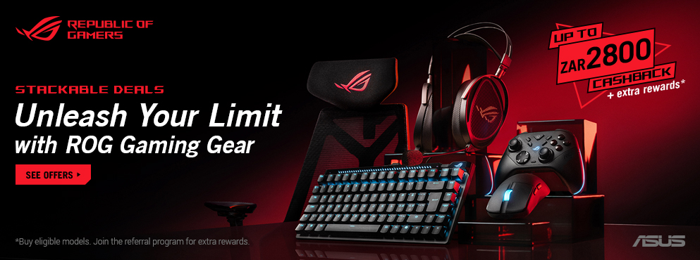 ASUS ROG Gaming Gear Cashback Campaign