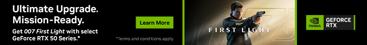 NVIDIA 007 First Light GeForce RTX 50 Series Bundle